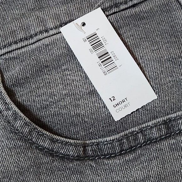 Old Navy Curvy Profile Pants – Women’s Size 12 Petite, Mid Rise, Gray, NWT - Picture 4 of 8